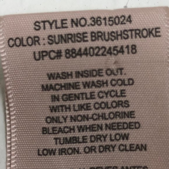 Philosophy Brushstroke Multi-Color Tunic L - Picture 5 of 5